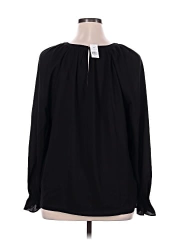 Ann Taylor Long Sleeve Blouse (view 2)
