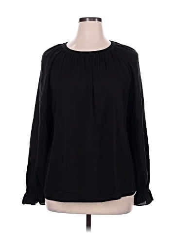 Ann Taylor Long Sleeve Blouse (view 1)