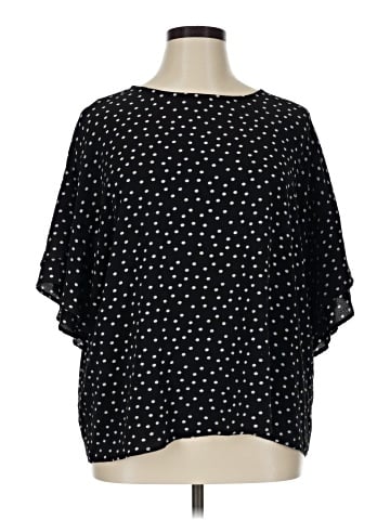 Bobeau Short Sleeve Blouse (view 1)