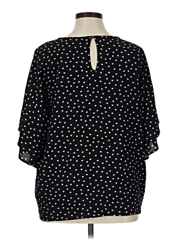 Bobeau Short Sleeve Blouse (view 2)