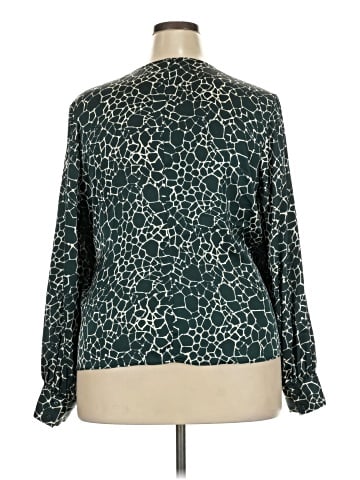 Worthington Long Sleeve Blouse (view 2)