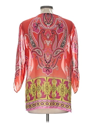 Tribal 3/4 Sleeve Blouse (view 2)