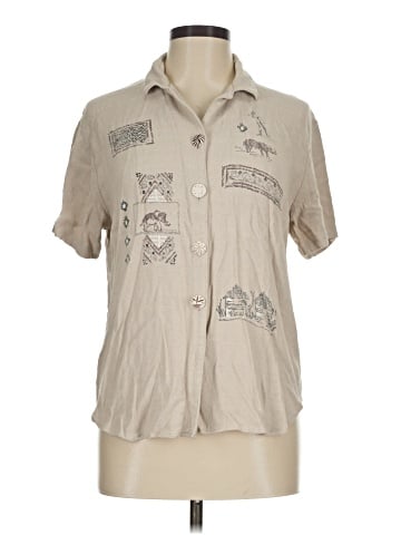 Teddi Short Sleeve Blouse (view 1)