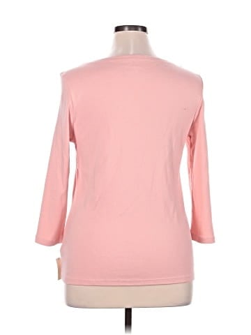 Talbots Outlet 3/4 Sleeve T-Shirt (view 2)
