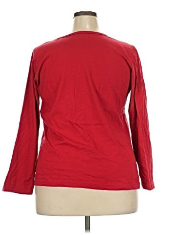 Woman Within 3/4 Sleeve T-Shirt (view 2)