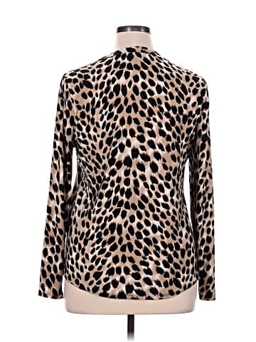 INC International Concepts Long Sleeve Blouse (view 2)