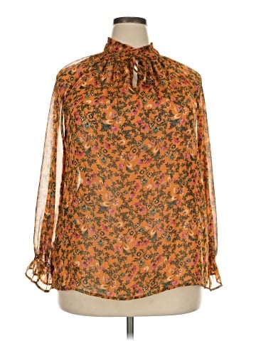 C established 1946 Long Sleeve Blouse (view 1)