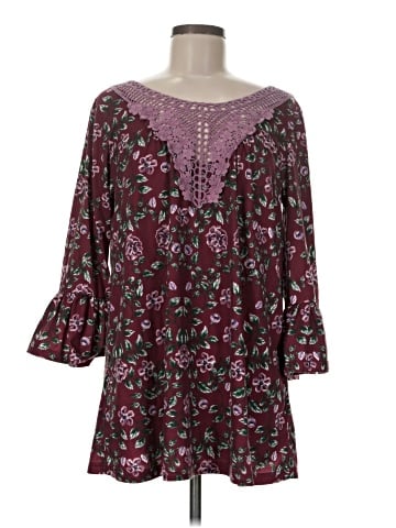Suzanne Betro 3/4 Sleeve Blouse (view 1)