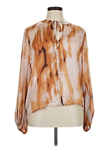 Worthington Long Sleeve Blouse (view 1)