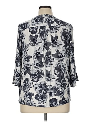 Fun2Fun 3/4 Sleeve Blouse (view 2)