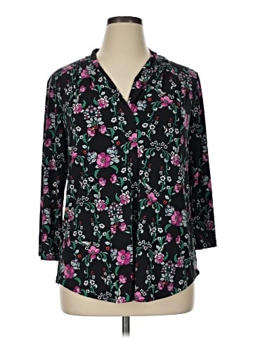 Charter Club 3/4 Sleeve Blouse (view 1)