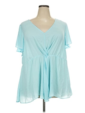 Torrid Short Sleeve Blouse (view 1)
