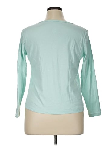 St. John's Bay 3/4 Sleeve T-Shirt (view 2)