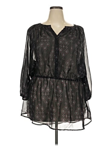 Maurices 3/4 Sleeve Blouse (view 1)