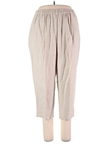 Fashion Bug Linen Pants (view 1)
