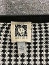 Anne Klein Houndstooth Black Pullover Sweater Size M - photo 7