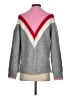 THML Chevron-herringbone Gray Pullover Sweater Size S - photo 2