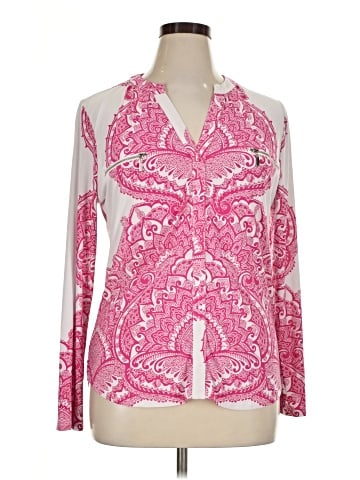 INC International Concepts Long Sleeve Blouse (view 1)