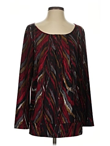 Dana Buchman Long Sleeve Blouse (view 1)