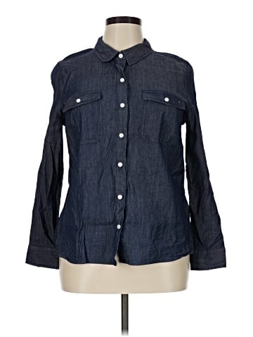 Tommy Hilfiger Long Sleeve Button-Down Shirt (view 1)