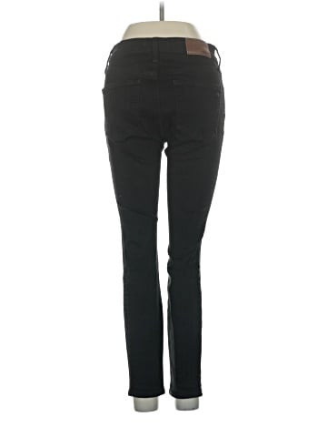 Madewell Petite 9" Mid-Rise Skinny Jeans in ISKO Stay Black&trade; (view 2)