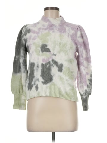 Madewell Tie-Dye Puff-Sleeve Sweater (view 1)