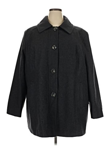 London Fog Wool Coat (view 1)