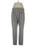 Theory Plaid Gray Wool Pants Size 12 - photo 2