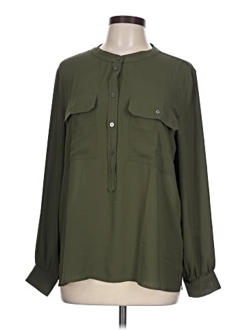 Ann Taylor LOFT Long Sleeve Blouse (view 1)