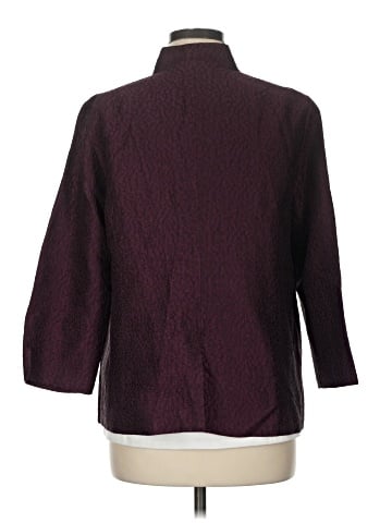 Eileen Fisher 3/4 Sleeve Silk Top (view 2)