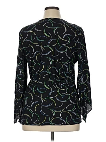 Lane Bryant Long Sleeve Blouse (view 2)