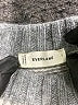 Everlane 100% Wool Chevron-herringbone Gray Wool Pullover Sweater Size L - photo 7