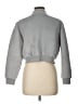 Shein Metallic Gray Track Jacket Size L - photo 2