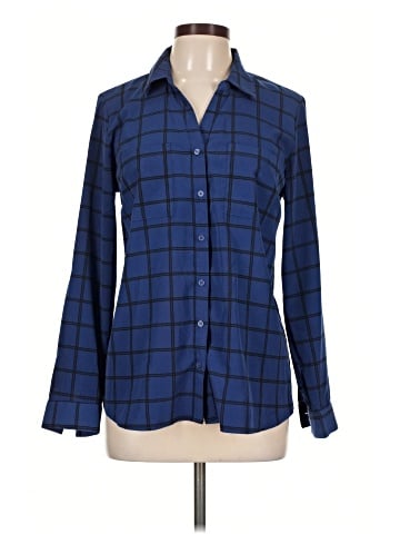 NY Collection Long Sleeve Blouse (view 1)