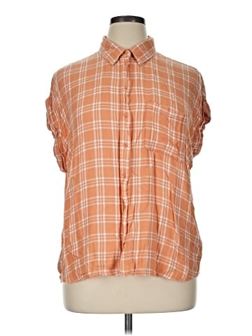 Cosmic Blue Love Short Sleeve Blouse (view 1)