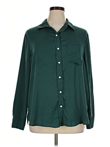 Gap Long Sleeve Button-Down Shirt (view 1)