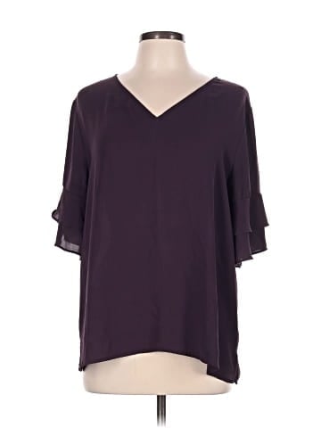 Ann Taylor LOFT Short Sleeve Blouse (view 1)