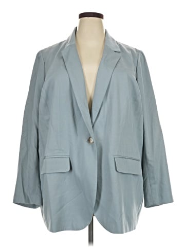 Madewell The Plus Larsen Blazer in Drapeweave (view 1)