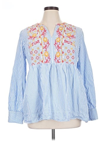 Crown & Ivy Long Sleeve Blouse (view 1)