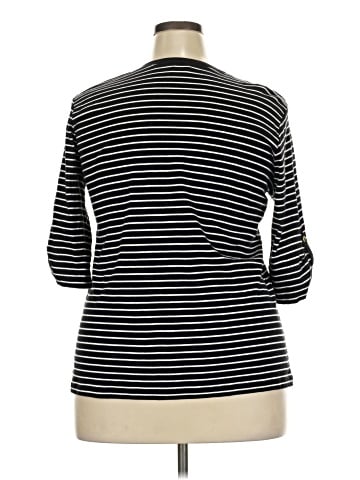 Jones New York Signature 3/4 Sleeve Top (view 2)