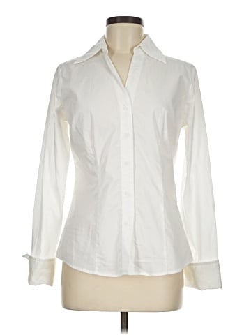 Worthington Long Sleeve Blouse (view 1)