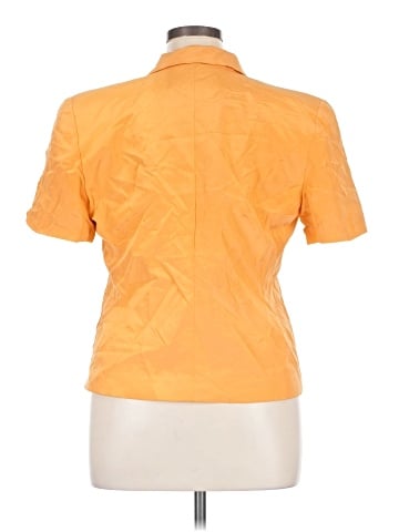 Linda Allard Ellen Tracy Silk Blazer (view 2)