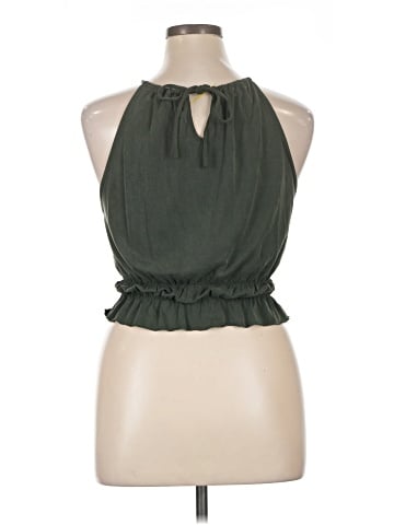 Blue Rain Sleeveless Blouse (view 2)