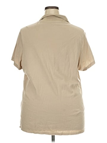 Lane Bryant Outlet Short Sleeve Polo (view 2)
