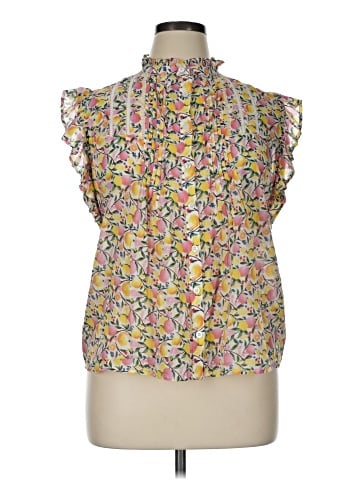 Aqua Sleeveless Blouse (view 1)