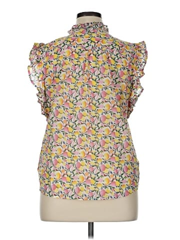 Aqua Sleeveless Blouse (view 2)
