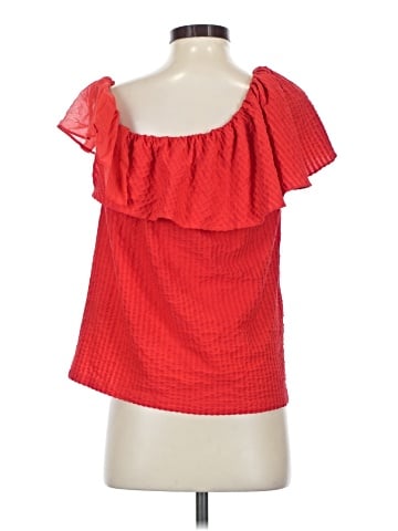 Club Monaco Short Sleeve Blouse (view 2)