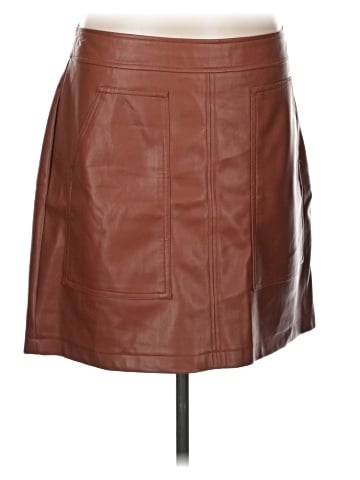 Ann Taylor LOFT Faux Leather Skirt (view 1)