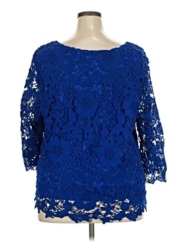 Simply Emma 3/4 Sleeve Blouse (view 2)