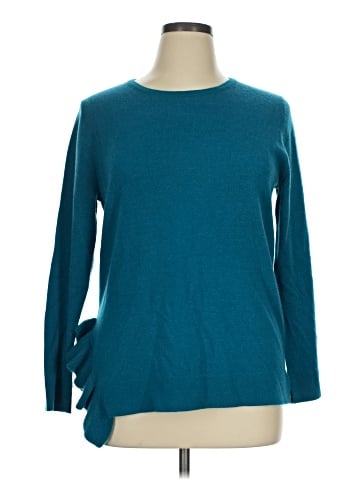 Neiman Marcus Cashmere Pullover Sweater (view 1)